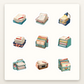 Teacher Planner Sticker Sheets - Sheet 05 - Grading Day