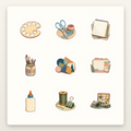 Bookish Reading Sticker Sheets - Sheet 03 - Creative Project